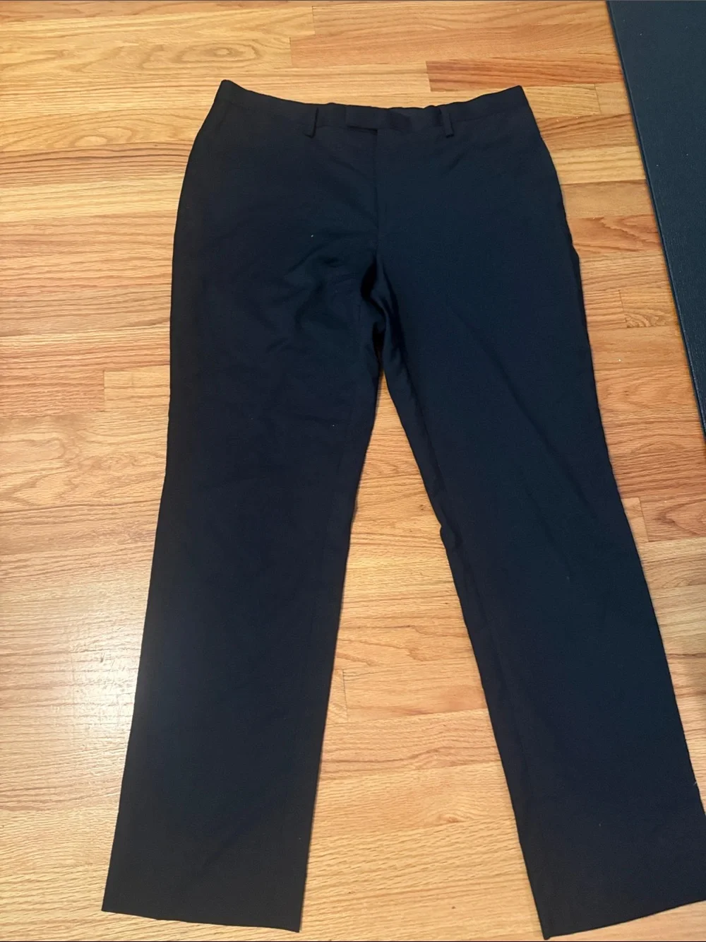 Banana Republic Men's Black Dress Pants - Tailored Straight